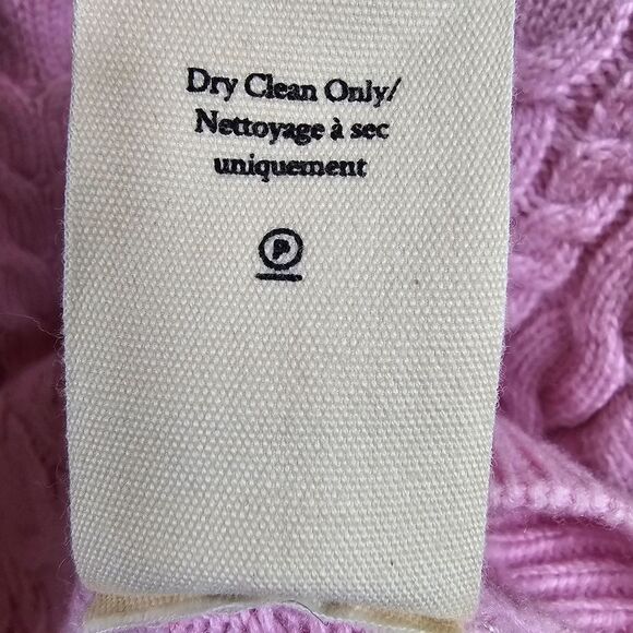 LoveShackFancy Calloway Crop Sweater in Pale Rose - Size XS - Picture 11 of 11